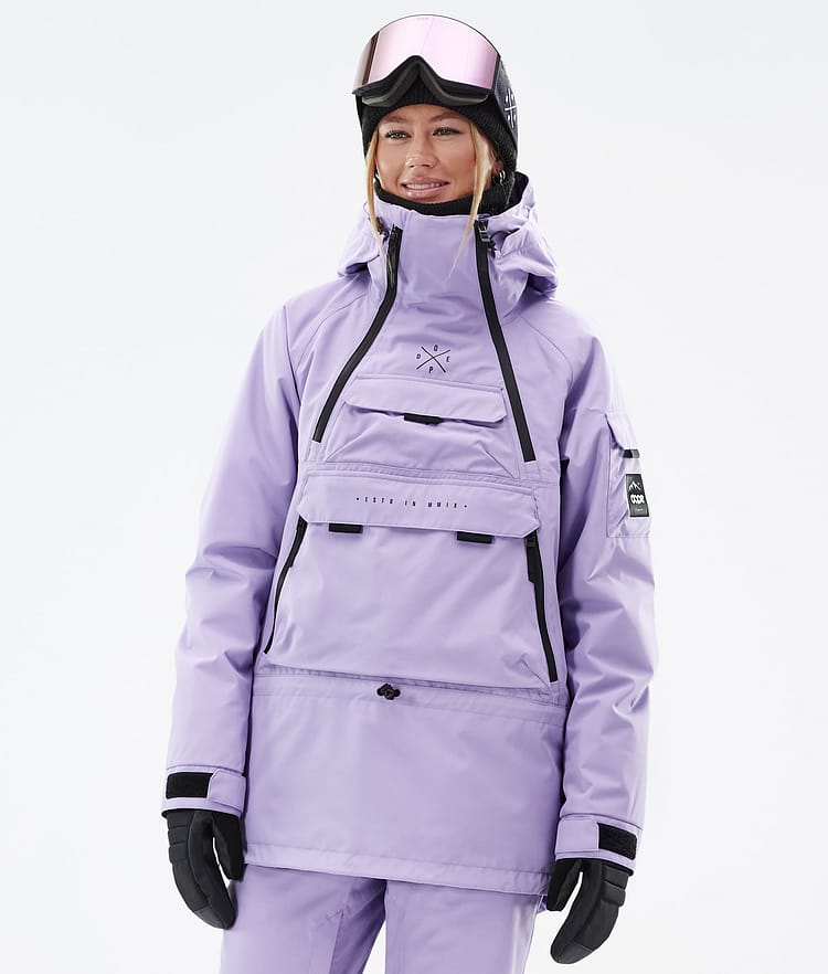 Akin W Snowboardjakke Dame Faded Violet, Billede 1 af 8