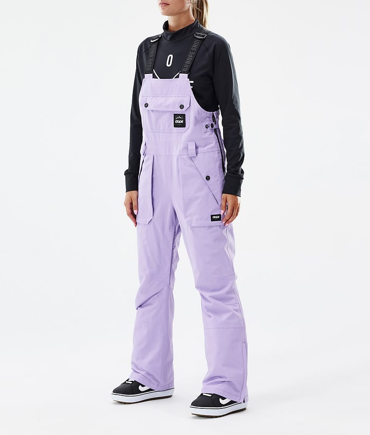 Notorious B.I.B W Snowboardbyxa Dam Faded Violet, Bild 1 av 7